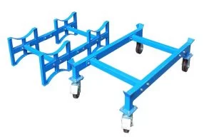 TY100 būgno stovo krovimas